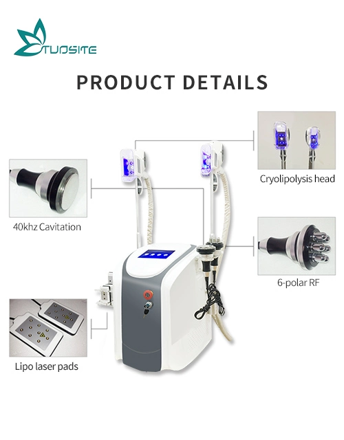 Sistema de vacío escultura corporal perdido peso Laser Precio de la máquina de adelgazamiento de la grasa de la máquina de belleza de congelación criogénica