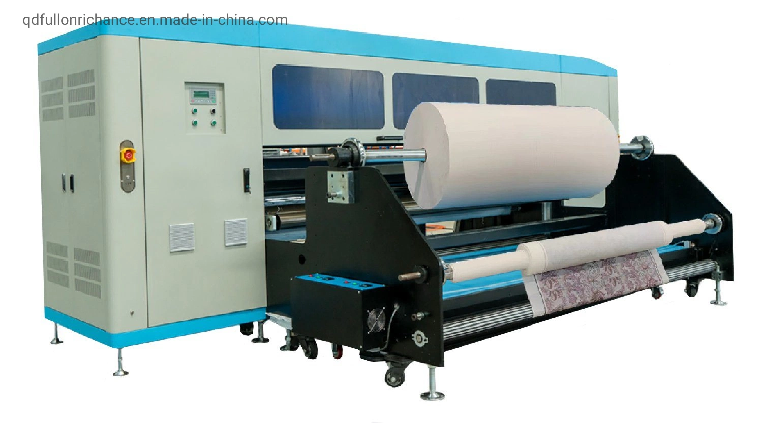 Heat Transfer Rubber Roller 15/16 Heads Industrial Paper Printing Machine