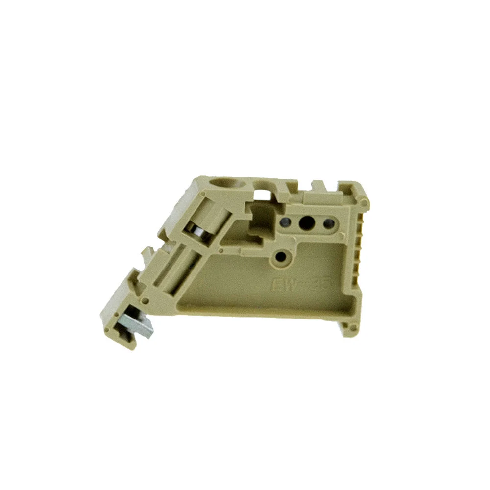 High Quality Terminal Block Clamps Stopper Rail End DIN Rail Mounting Clip End Bracket Mounting Clip