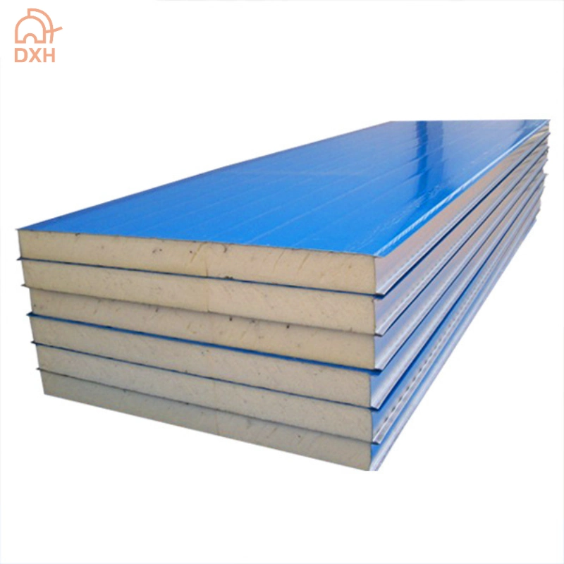 950/1150mm Fireproof Dxh Road Shipping and by Sea PU Wall Panels Polyurethane Composite Panel