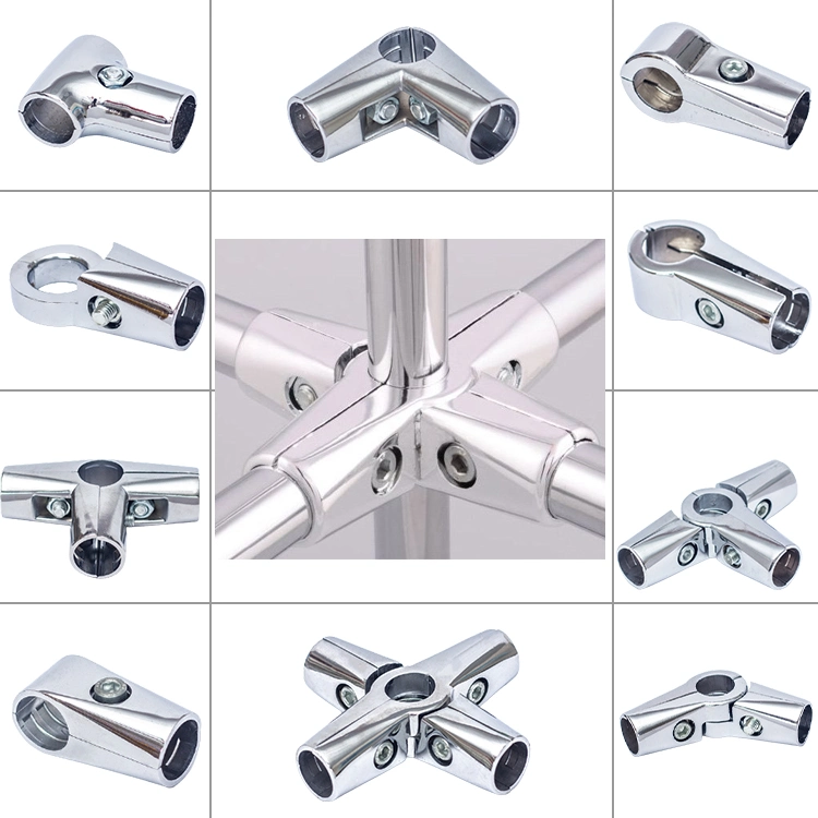 Wholesale/Supplier Iron Chrome Tube Joint Connector Round Pipe Joint