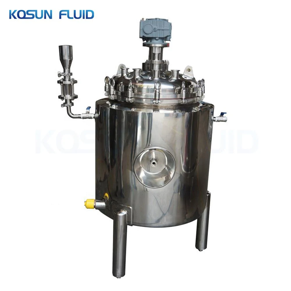 20L 30L 50L Stainless Steel and Glass Industrial Fermentor Bioreactor