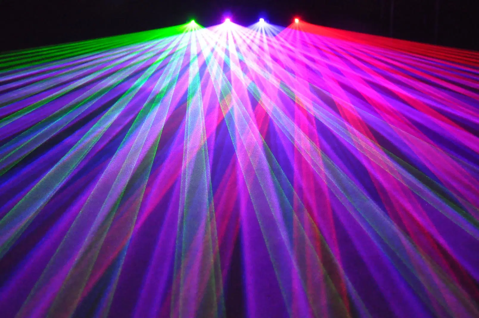 Disco Animación láser etapa 6W RGB proyector de luz láser