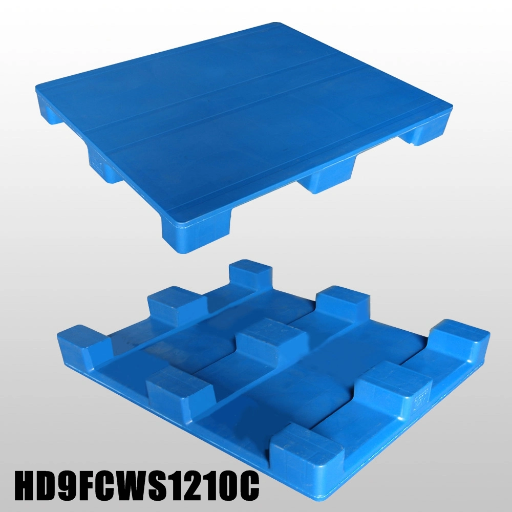 Serviço Pesado 48x40 polegadas paletes de plástico para montagem em rack com borracha