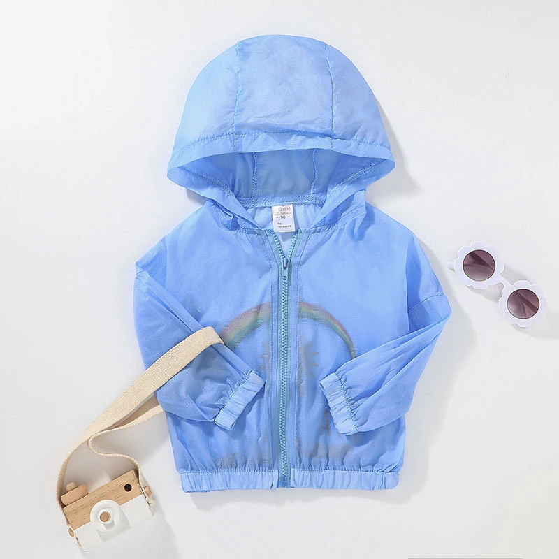 Outdoor Baby Boy Coat Proof Skin Clothing Sunscreen Kids Wear for Children Custom Sun Protection Clothing