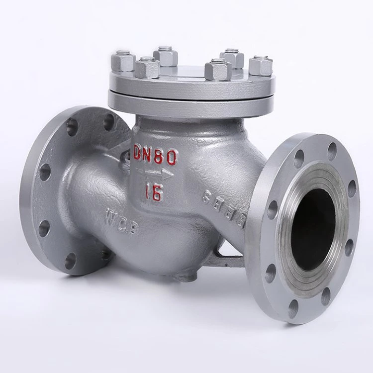 DIN/ANSI Industrial Flange Lift Non Return Check Valve for Hydraulic Pipelines