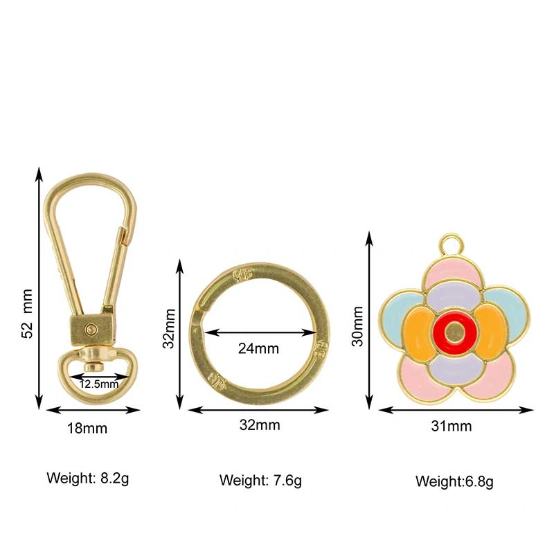 Shoe Bucklelock Buckle Clothing Luggage Buckle Hardware Accessories D-Ring Iron Ring