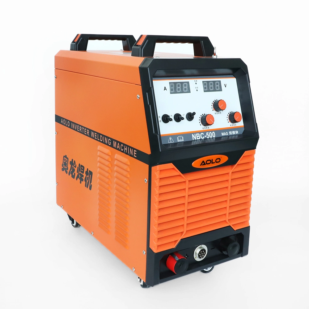 MIG 500A Digital CO2 Gas Protective Welding Machine with Split Wire Feeder