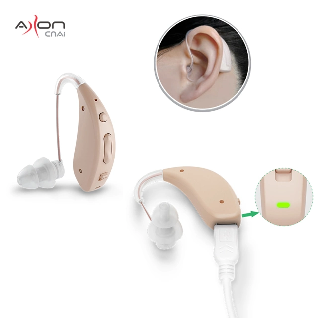 Medical Device Bte Seniors Hearing Aid Wholesale Clear Hearing Protector Audifono for Hearing Loss a-308