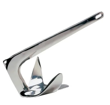 Marine Hardware AISI316 Stainless Steel Bruce Boat Anchor Mirror Polished Manufacturers