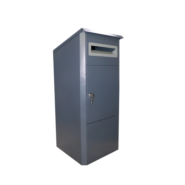 Outdoor Wall Mounted Galvanized Steel Stainless Smart Parcel Mail Drop Packages Delivery Box