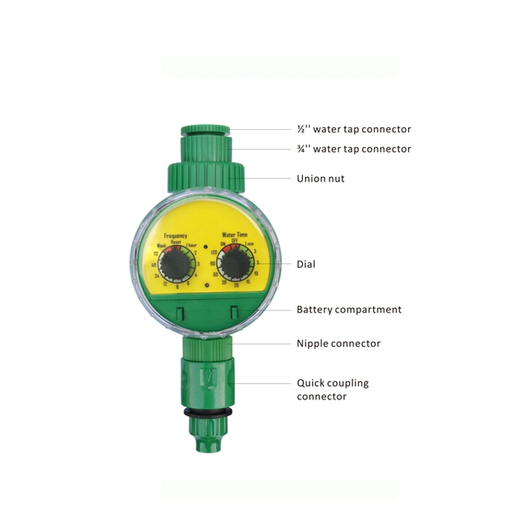 Controlador de riego Pntek Casa de Electrónica Digital Temporizador de agua de riego del jardín