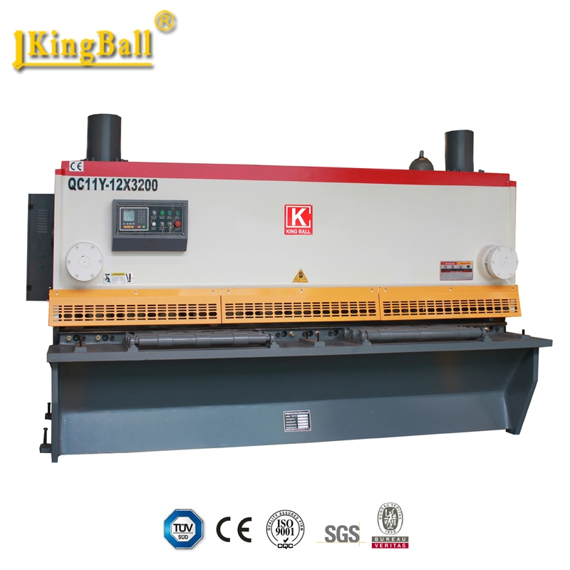 QC11y-20X5000 Stainless Steel Hydraulic Guillotine Plate Sheet Scrap Metal CNC QC11K 8mm Shearing Cutting Machine 4000 mm