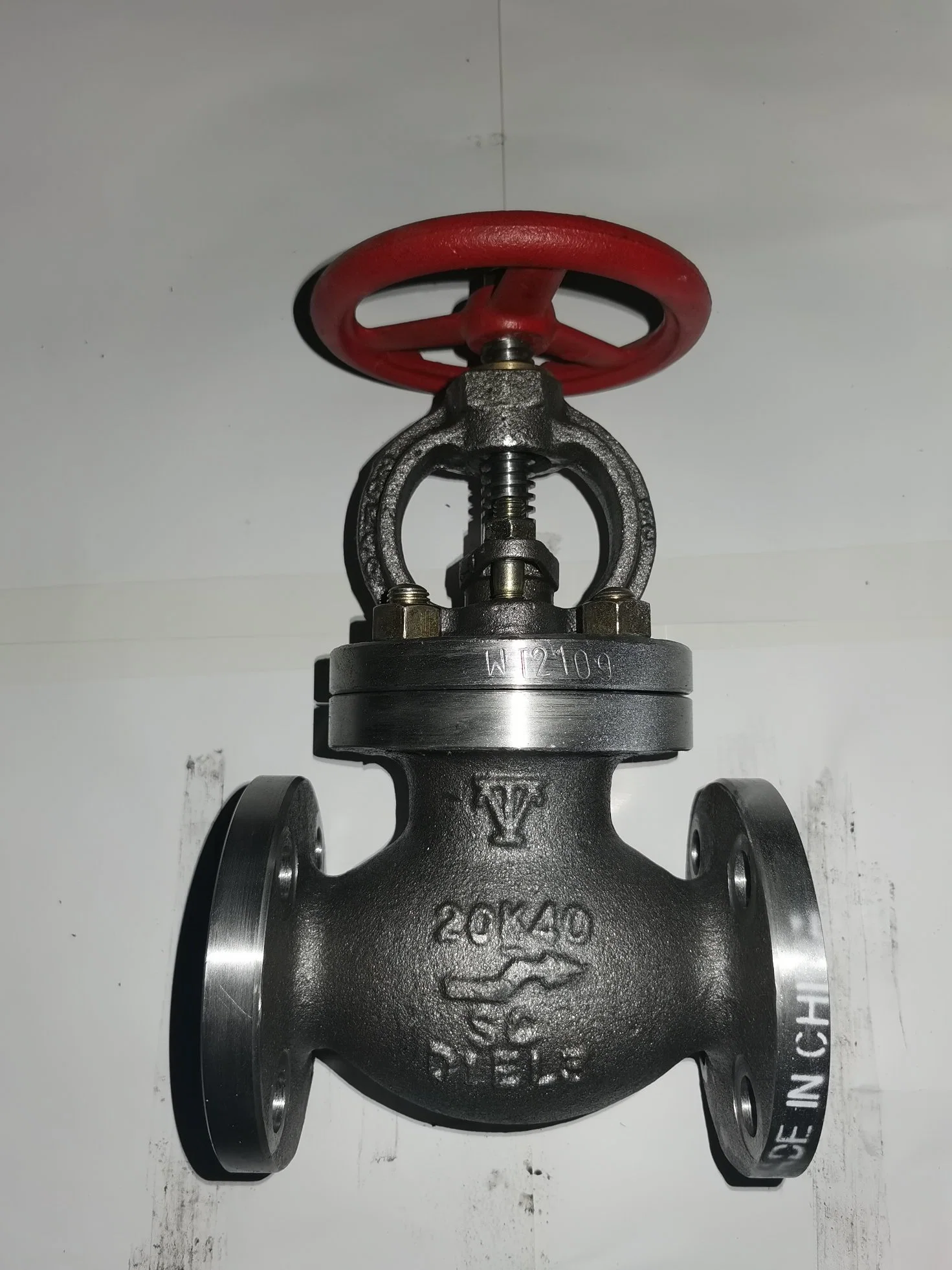 Globe Check Valve JIS F7473 Cast Steel Marine Valve 20K with High quality/High cost performance 