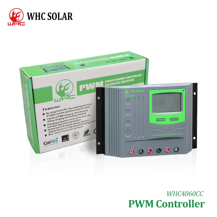 LCD INTELIGENTE 12V 24V 48V USB REGULATEUR 10A 20A 30A 40A 60A 80A 100A Alimentación de batería de panel PWM MPPT Solar Controlador de carga