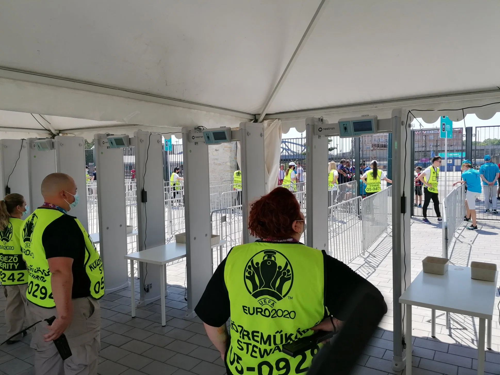 Public Venue Security Screening Walk-Through Metal Detectors (WTMDs)