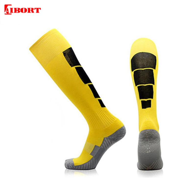 Aibort Basketball Sports Athletic Custom Logo Soccer Socks-S5