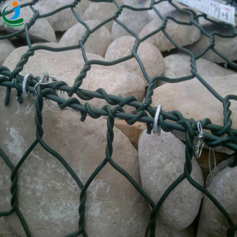 Gabion Wire Mesh Box PVC Coated Gabion Walls for Stones