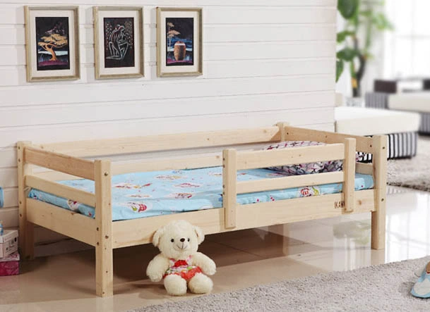 Simple Style Children Single Wooden Bed Kids Bed (M-X1045)