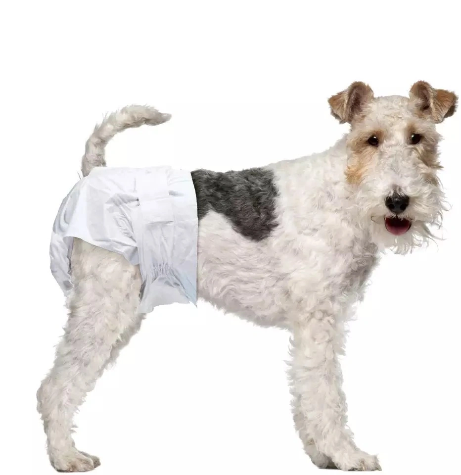 Dog Diapers Breathable Absorbent Pet Diaper Pads Female Dogs Sanitary Comfortable Diapers