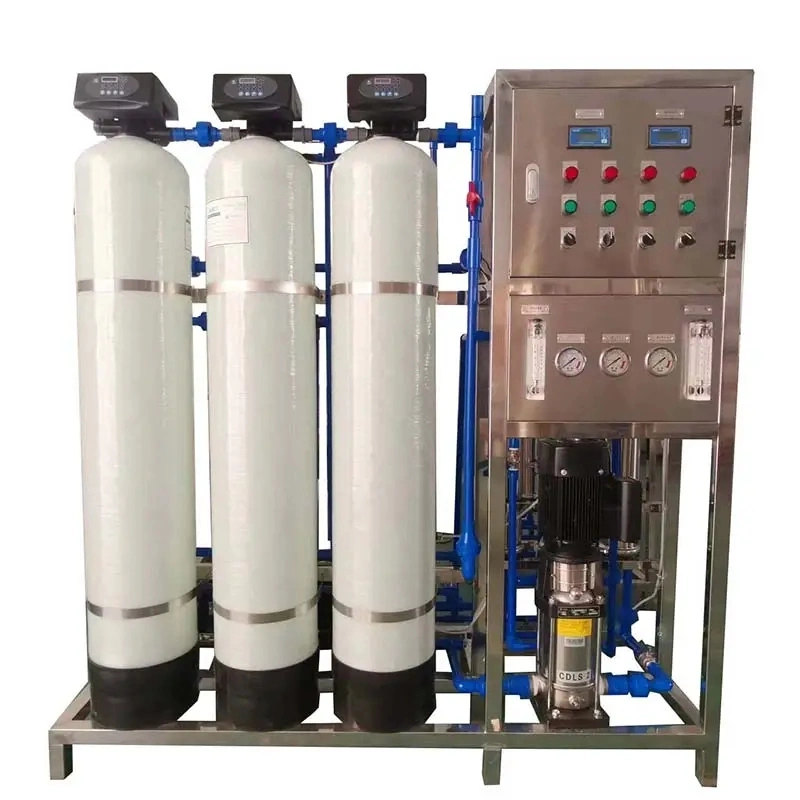 Automatische Reinigung System komplette RO Wasserfilter Produktionsmaschine Ausrüstung Flasche Mineral Reines Trinkwasser Umkehrosmose Wasserbehandlung