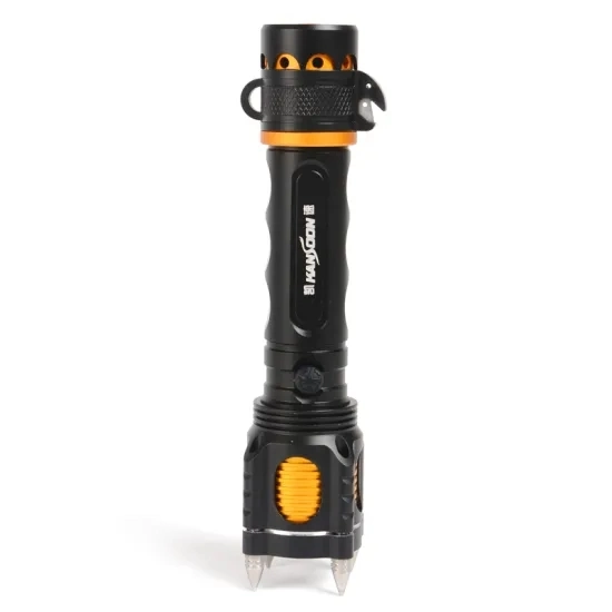 Aluminum LED Flashlight 5 Flash Modes Waterproof LED Torch Flashlight