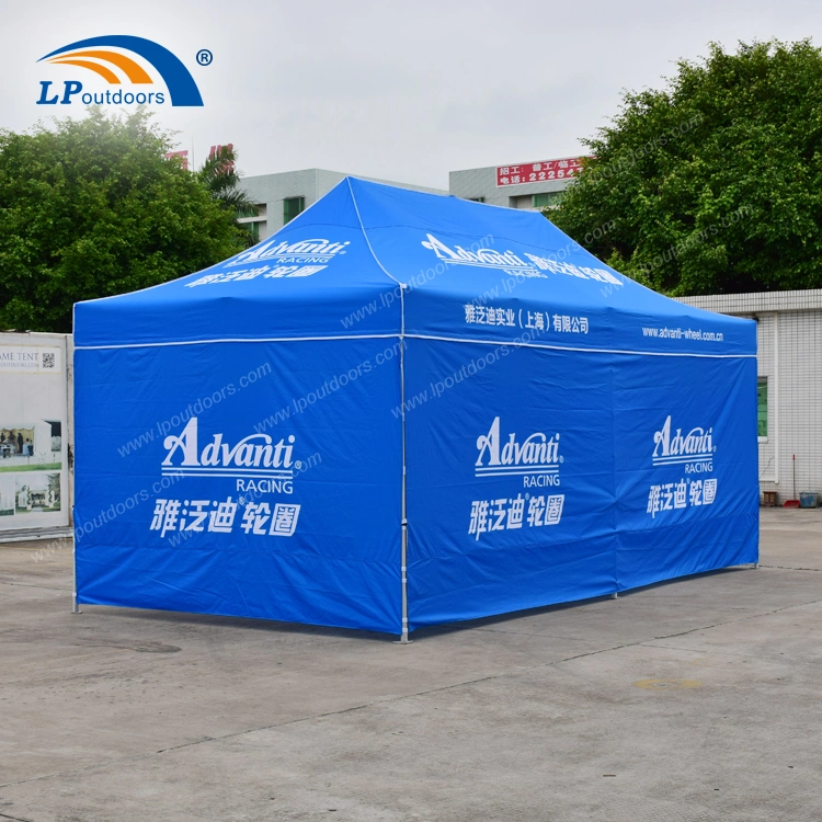 Advertising Canopy Shelter Tent with Clear PVC Window for Events