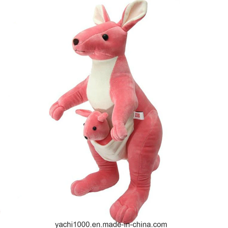 Brinquedo Canguru vermelho Plush com certificação da segurança