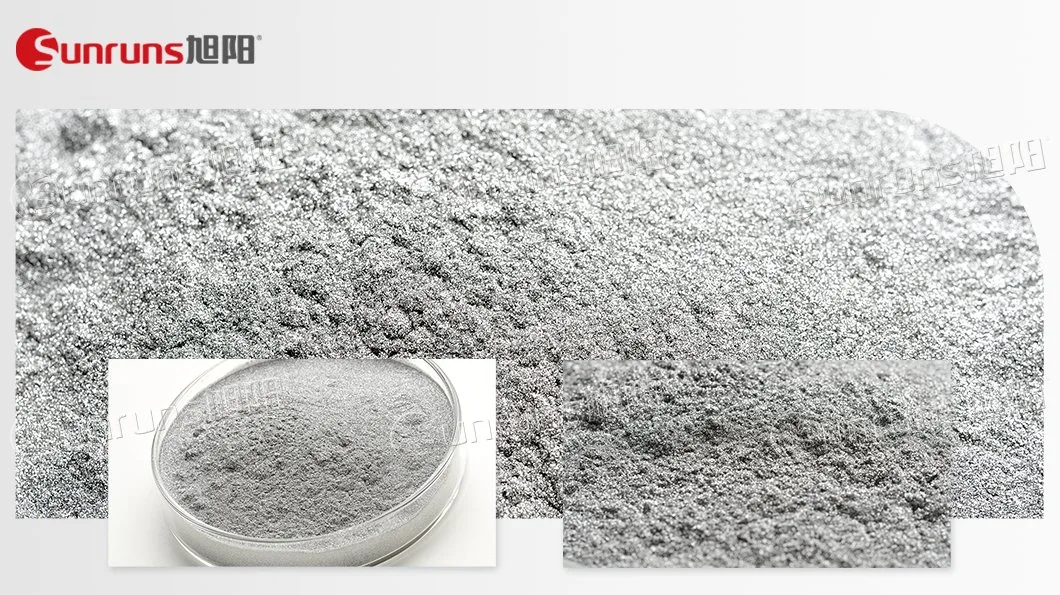Buena estabilidad de almacenamiento económico polvo de pigmento de aluminio recubierto de sílice Sf730