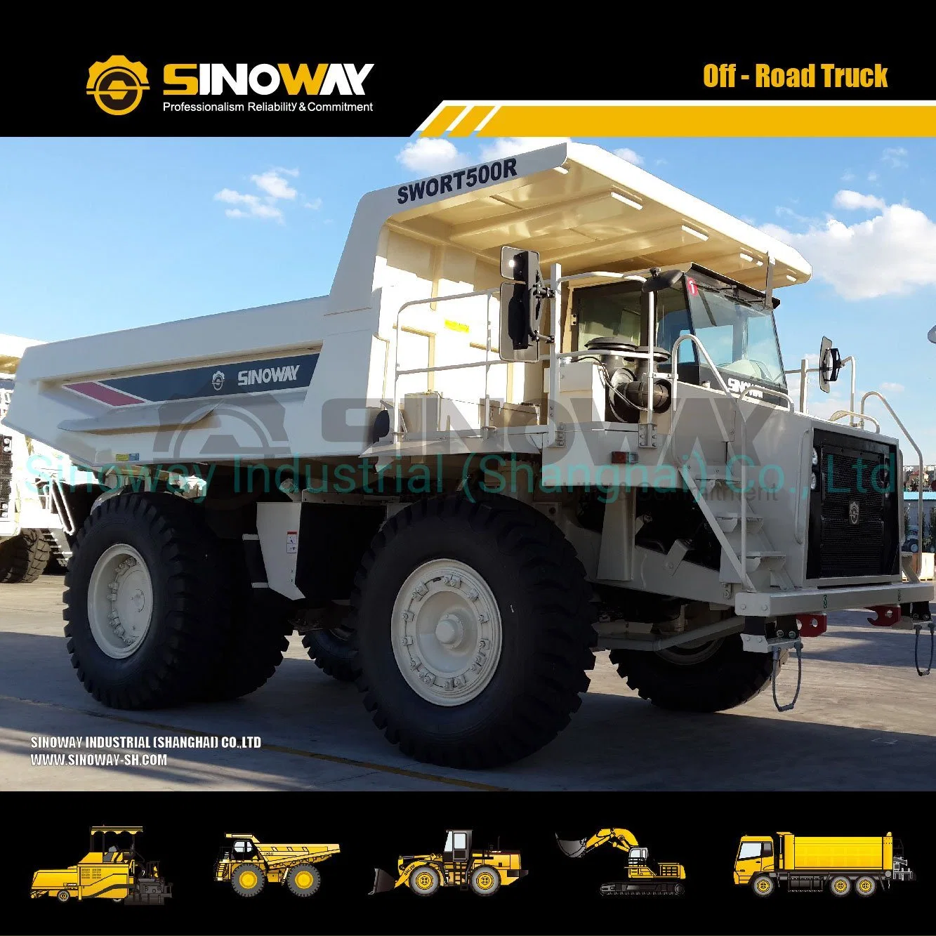 45 Ton New Rigid Dump Truck for Africa Mining