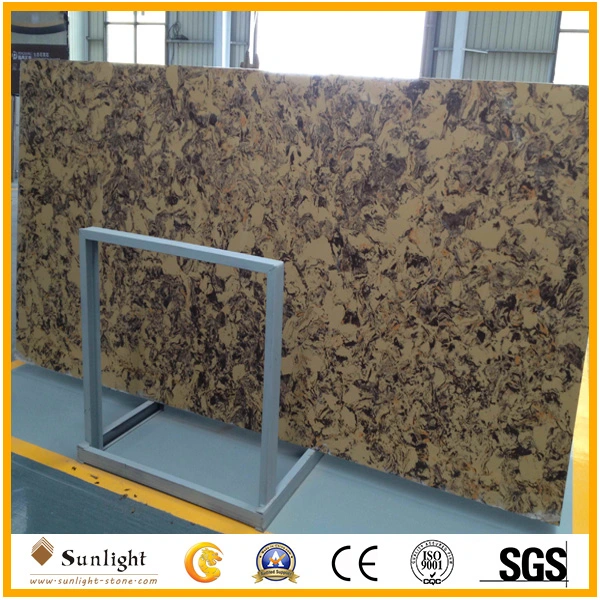 Artificial Man Made Quartz Stone for Countertops and Worktops