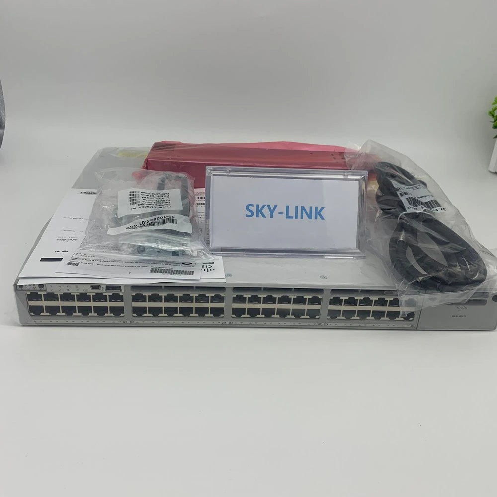 Оригинальный новый сетевой коммутатор Cisco 9200 Series с 48 портами C9200L-48t-4G-E.