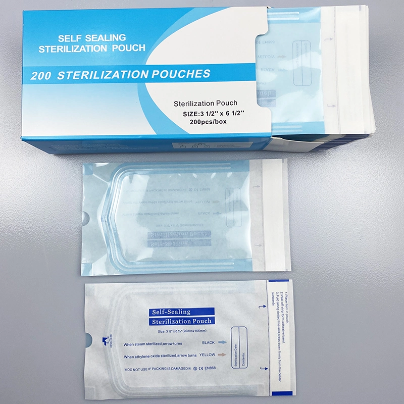 Medical Consumable Hospital Sterilization Pouch Dental Product Sterile Packaging Paper Bag