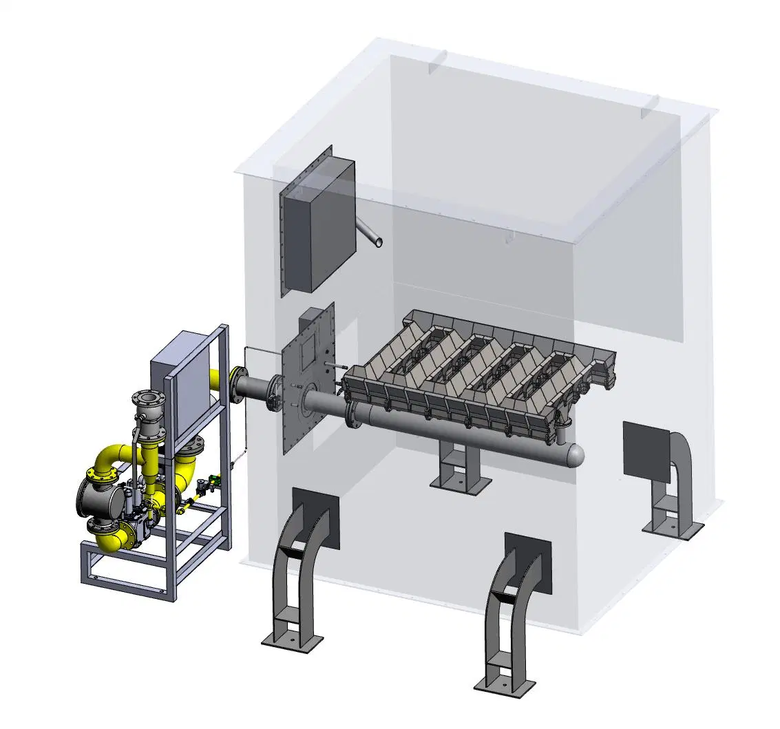 Hot Air Generator for Dyestuff Drying