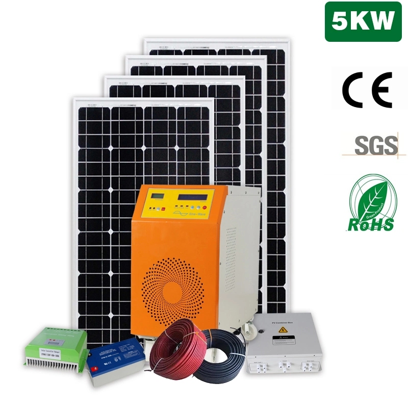 A energia solar Fabricante para 10kw 20kw Grade Desligado do Sistema de Alimentação Home Kit Solar