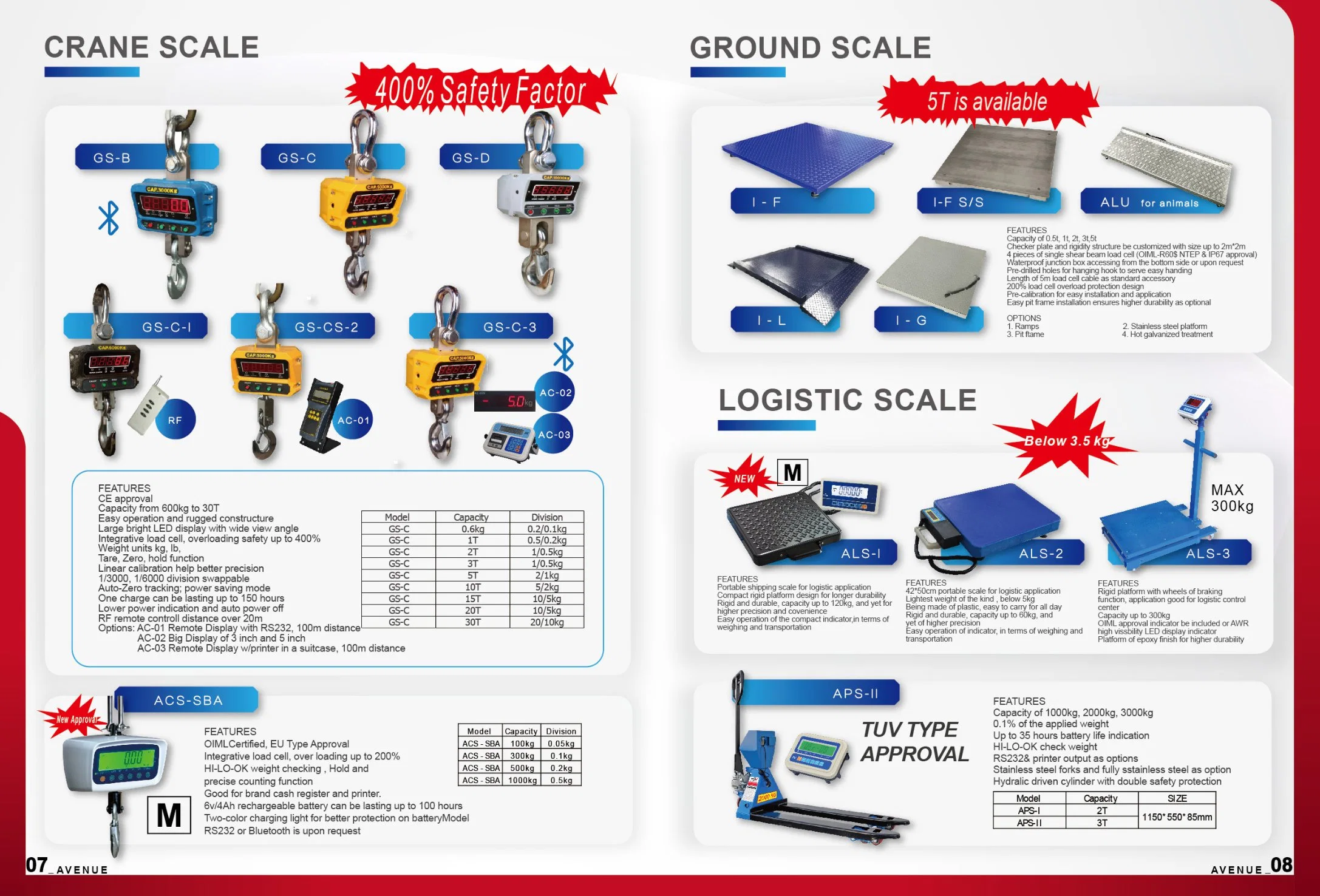 EU Approval Crane Scale (ACS-SBA)