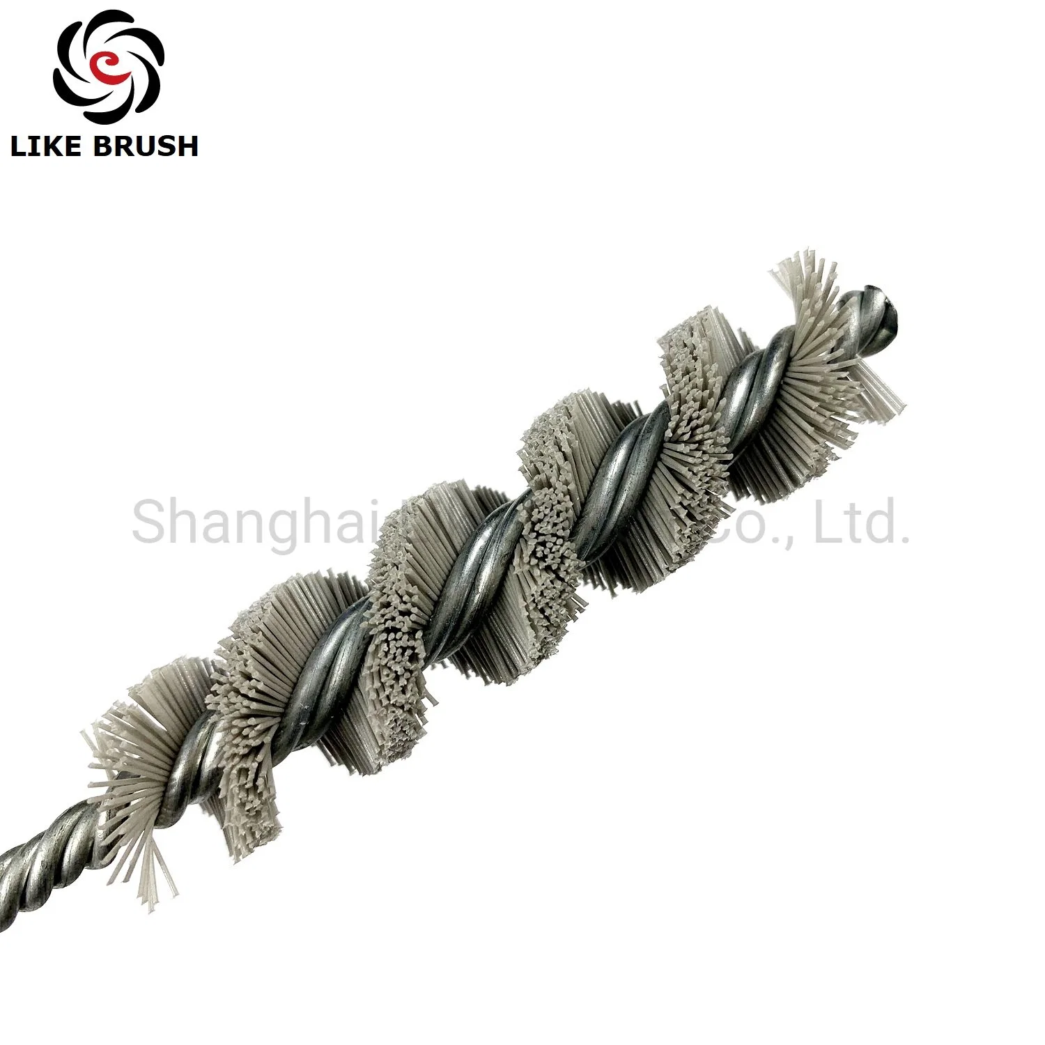 Double Stem Double Spiral Aluminum Oxide Wire Spiral Brushes