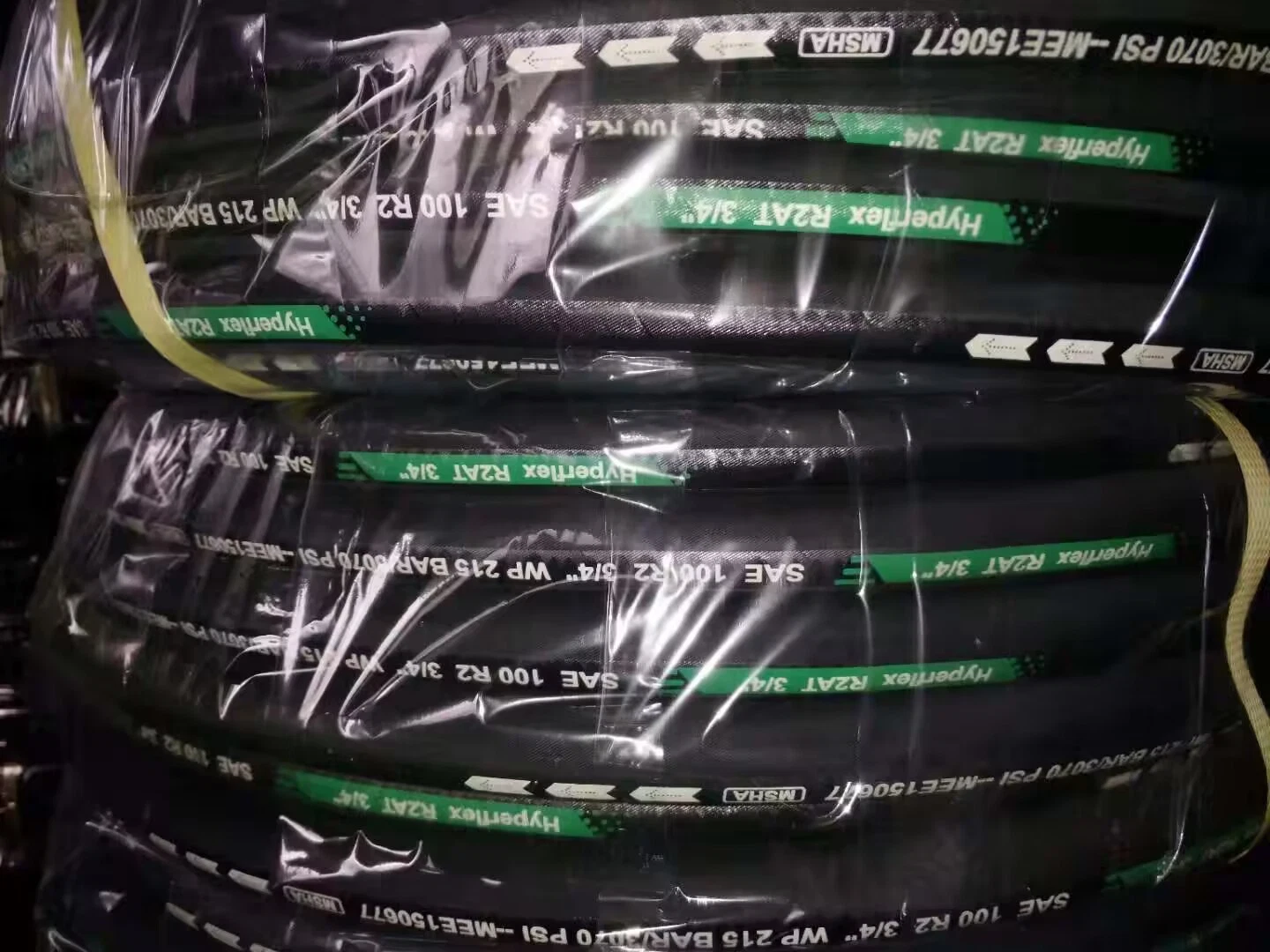 Rendimiento de alta calidad/alto costo Alta presurización 2 trenzado de cable en 853 2SN-SAE Manguera flexible 100r2AT/manguera hidráulica de goma