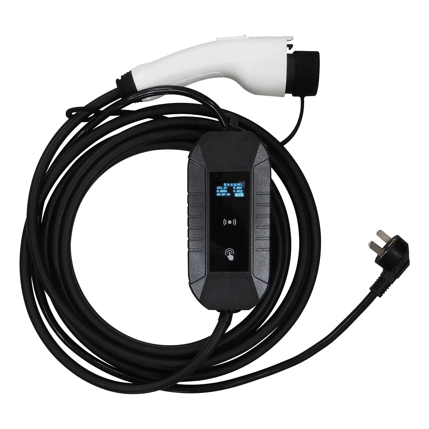 La norme européenne Chargeur de batterie J1772 pour bouchon de niveau 2 jouer et de jouer Chargeur Portable 3.5KW EV