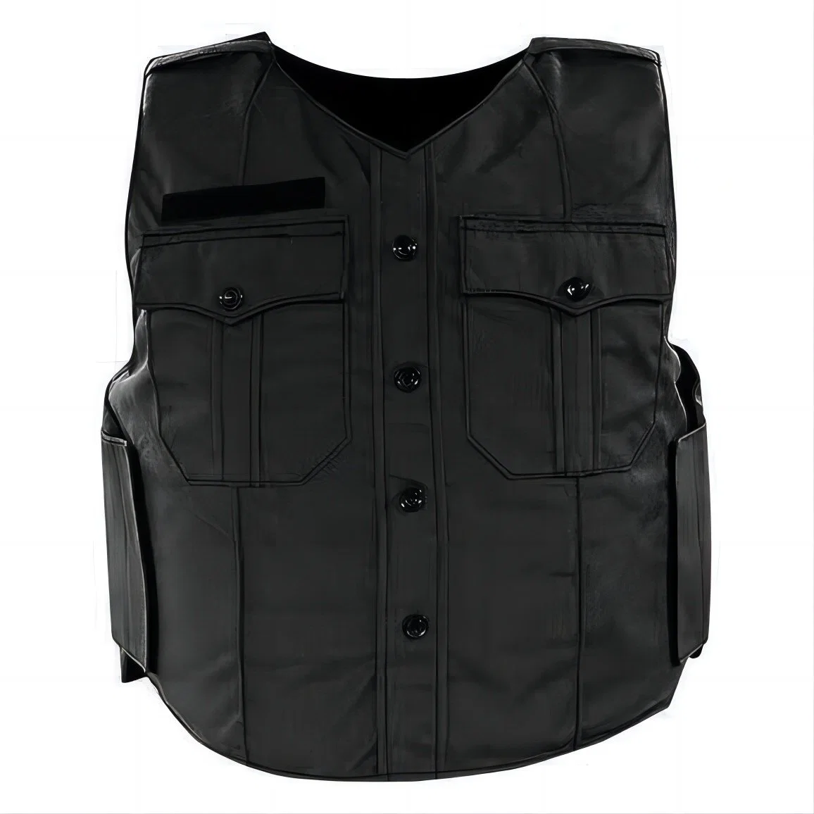 Black Concealable Aramid Ballistic Tactical Vest M10