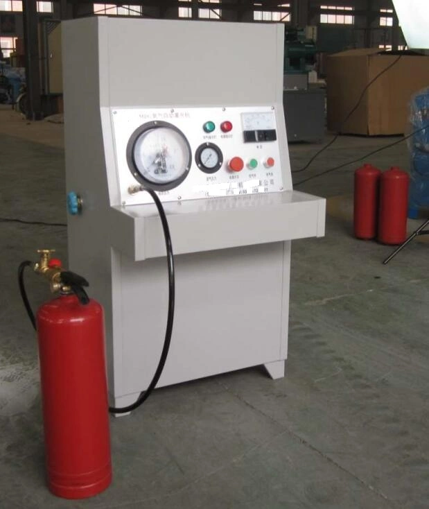 CO2 N2 Gas Fire Extinguisher Refilling Machine Widely Used