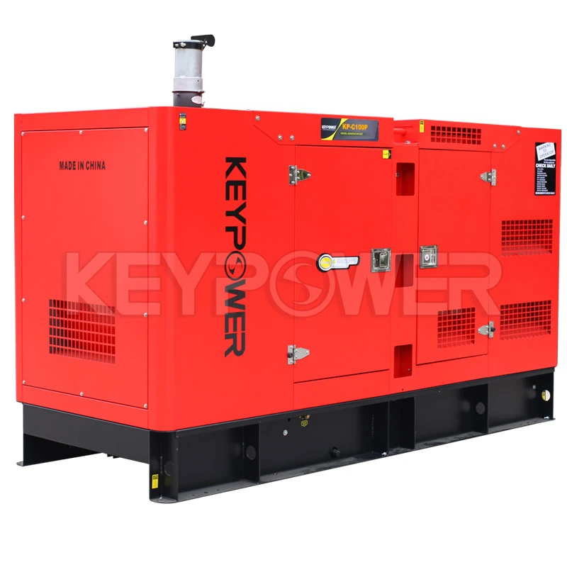 100kW Generadores Diesel silenciosos 125 kVA Power Gen Set para Venta 100 kW con generador Cummins Precio