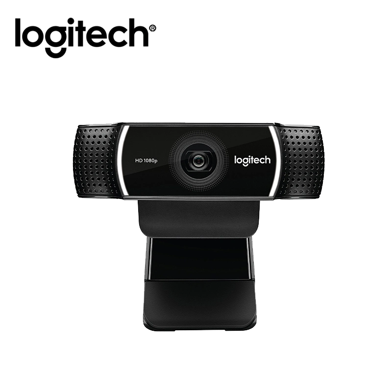 كاميرا ويب C922 PRO HD بدقة 1080p Autofocus مدمجة بتقنية Microphone Stream HD ثبت الكاميرا باستخدام الحامل الثلاثي القوائم