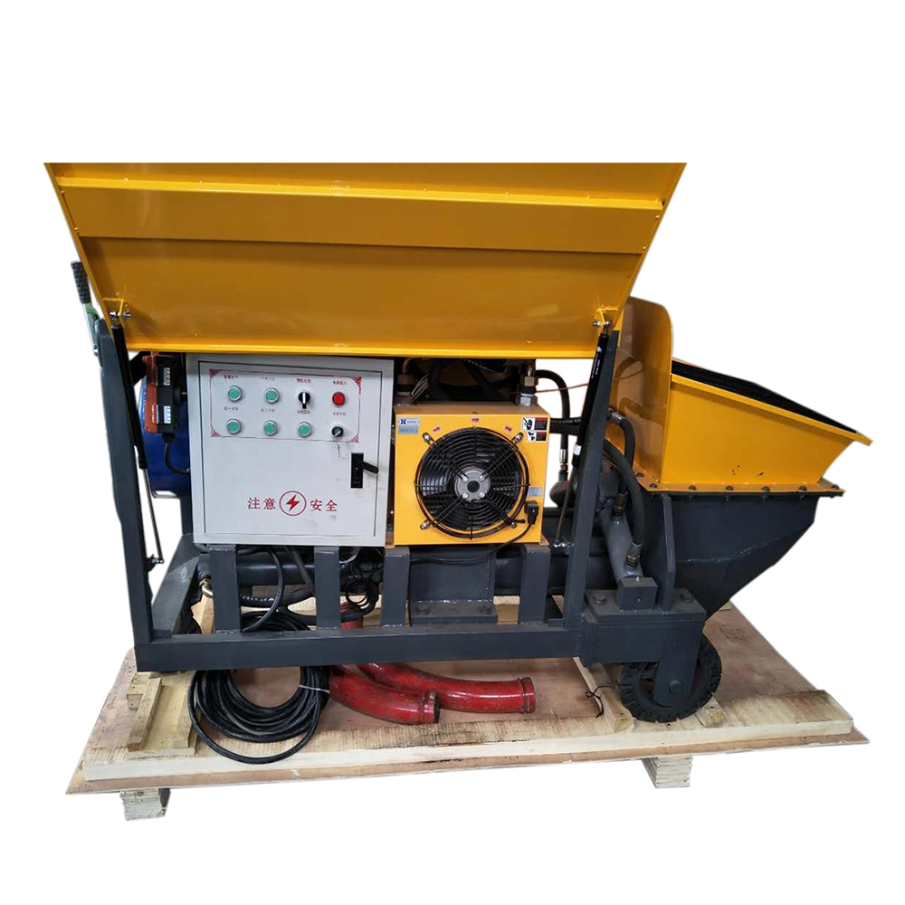 Concrete Mixer Water Pump Flexible Concrete Pump Hose Mini Portable Concrete Mixer with Pump