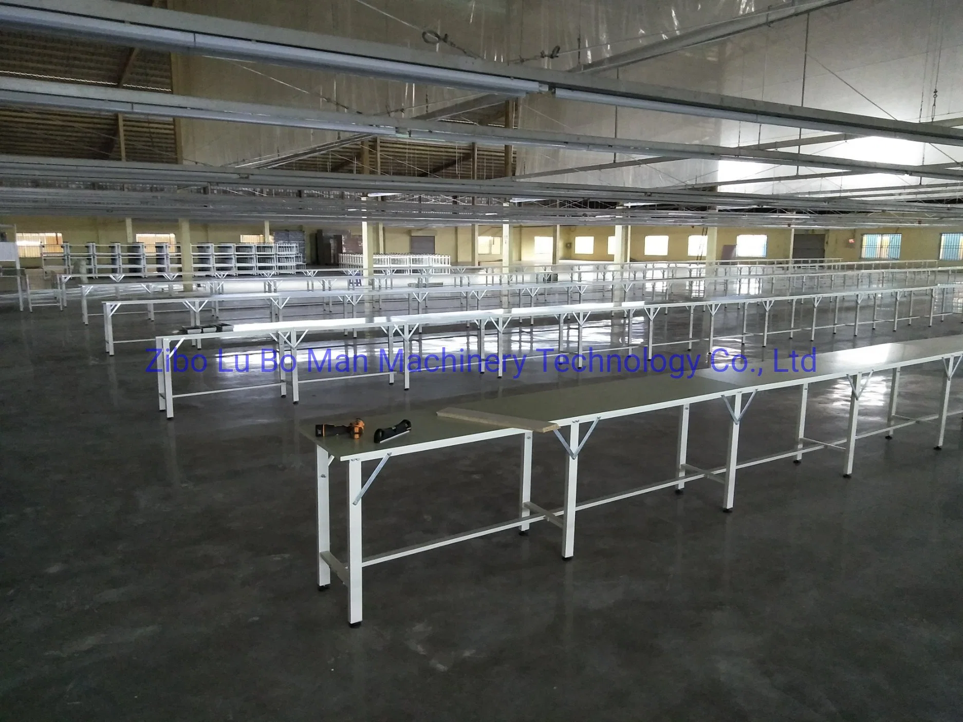 High Quality Industrial Garment Factory Sewing Line Center Table