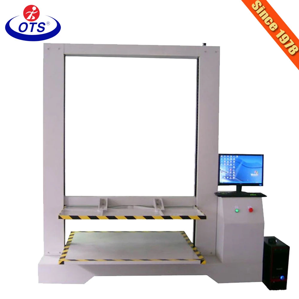 Computer Corrugated Cardboard Package Carton Box Compression Test Machine Price