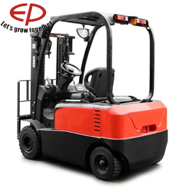 Ep Logistic 1.5 Ton Four-Wheel Electric Forklift with Dual Traction