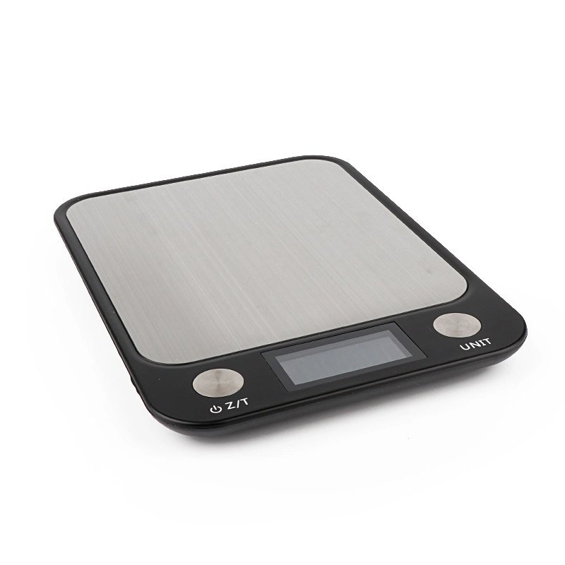 Digital Kitchen Scale with Thin Body Black White Color