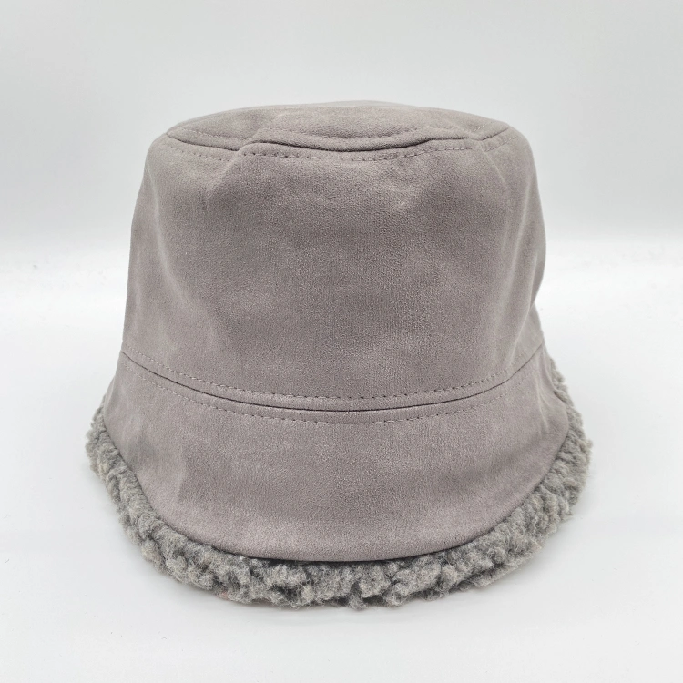 Best Selling Fashion Winter Fluffy Fur Bucket Hat for Women