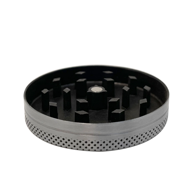 4 Layers Magnetic Smoking Zinc Alloy Custom Logo Herb Grinder Smoking Accessories